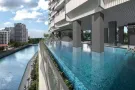 新公寓40平一房一厅出租 （无中介费，房东事少, 拎包入住，高楼层）