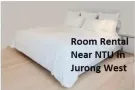 Room Rental in Jurong West near Pioneer MRT / NTU / Boon Lay